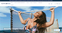 Desktop Screenshot of caprioscaswimwear.com.au